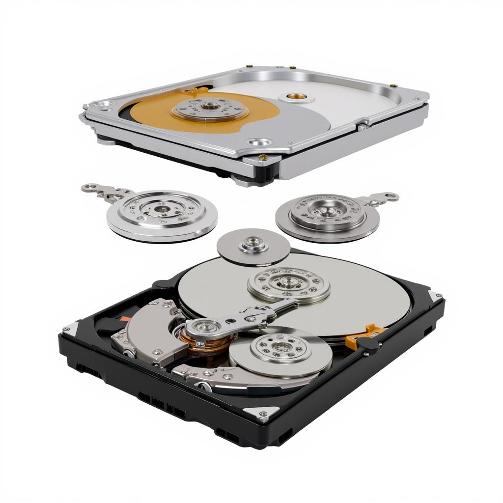 Thiết kế bên trong của ổ cứng HDD